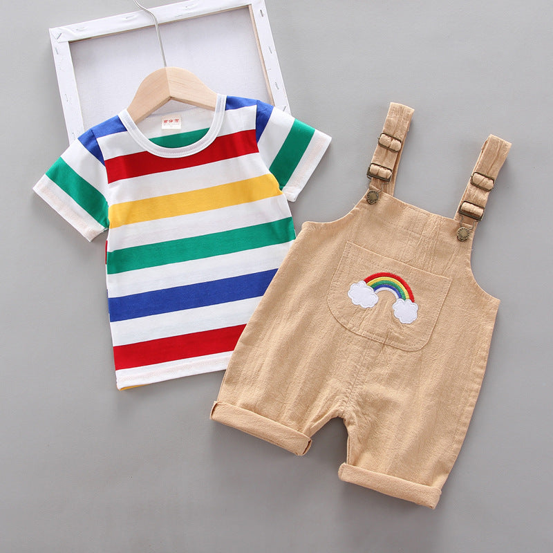 Rainbow Bib Pants