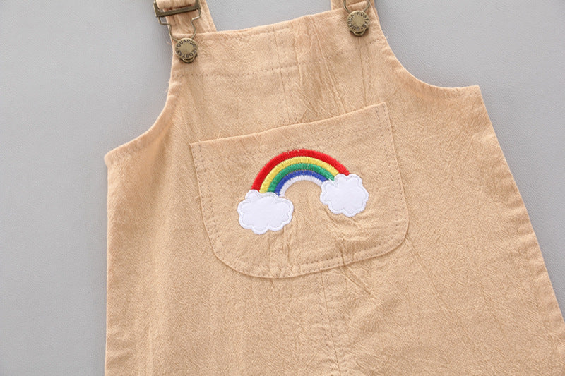 Rainbow Bib Pants