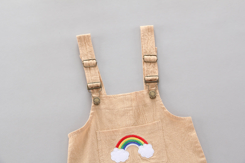 Rainbow Bib Pants