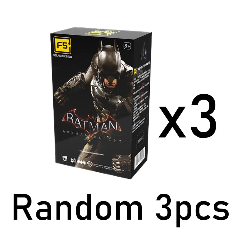 7 Style F5 Batman Arkham Knight Assembled Model Blind Box