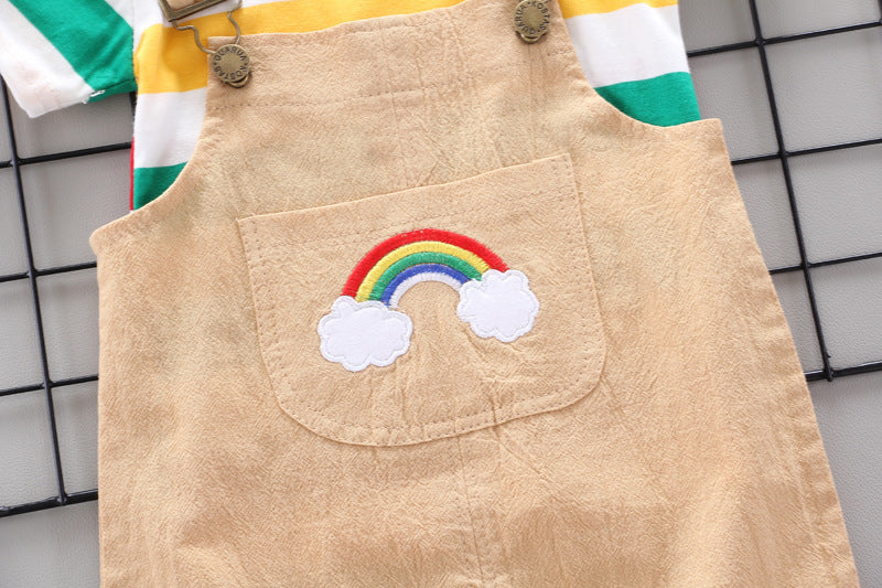 Rainbow Bib Pants