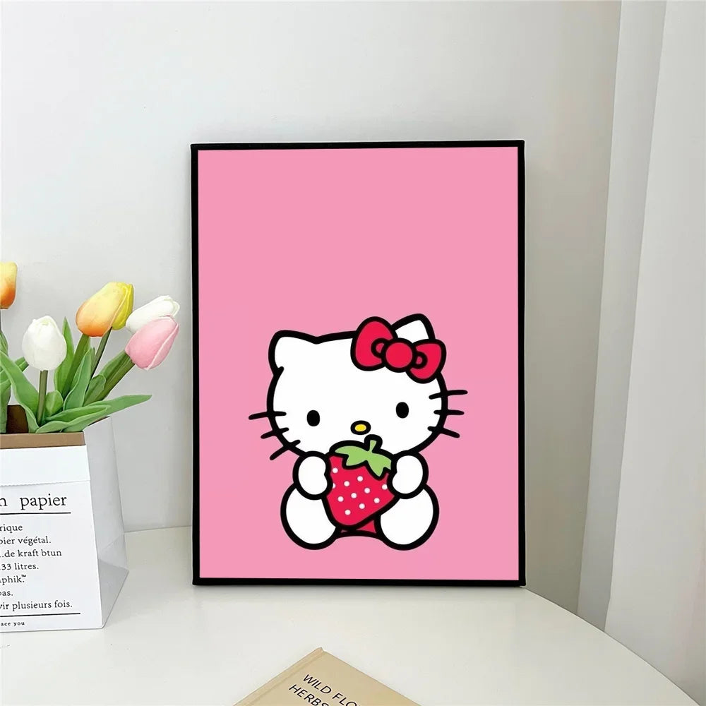 1pc K-Kawaii Kitty Cartoon poster