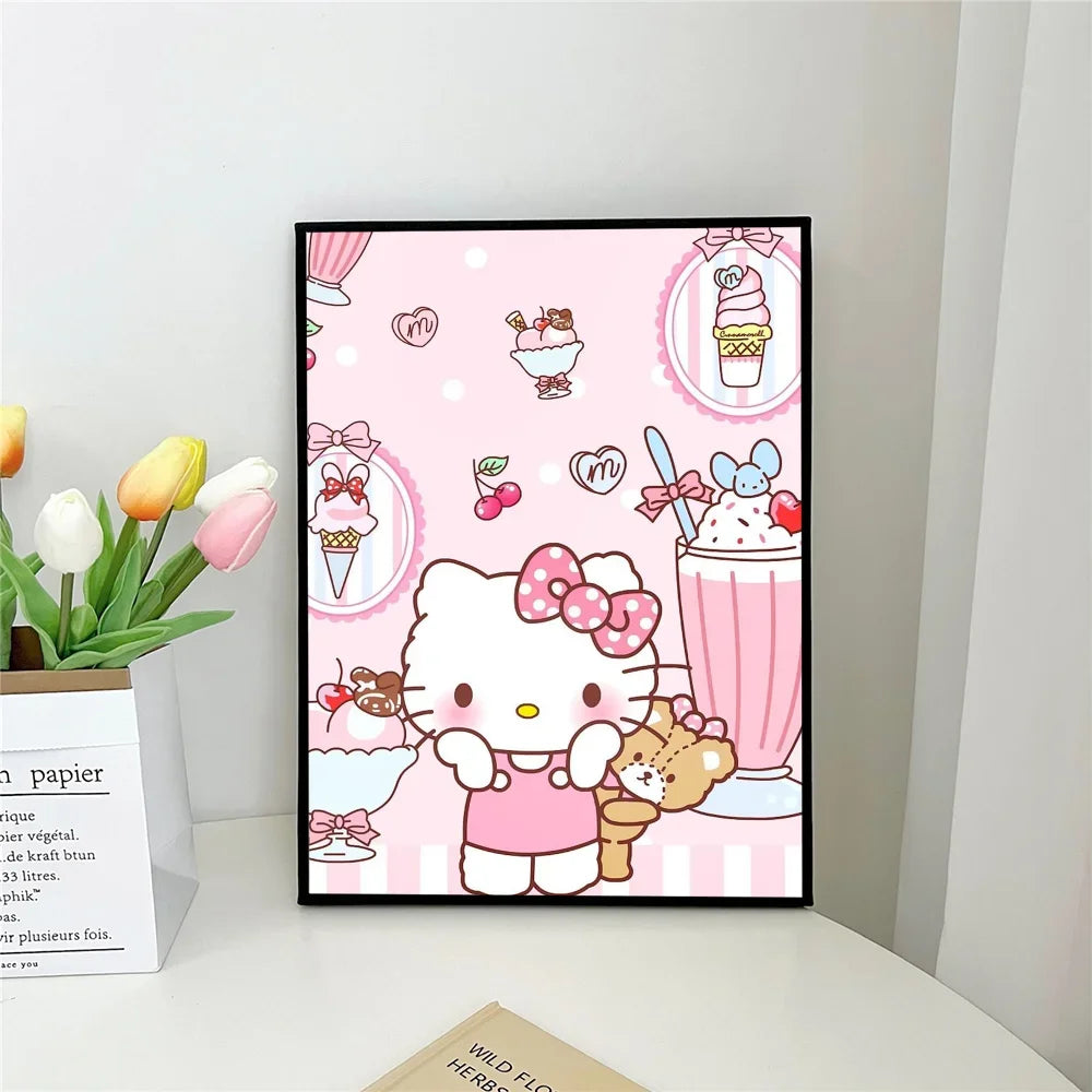 1pc K-Kawaii Kitty Cartoon poster