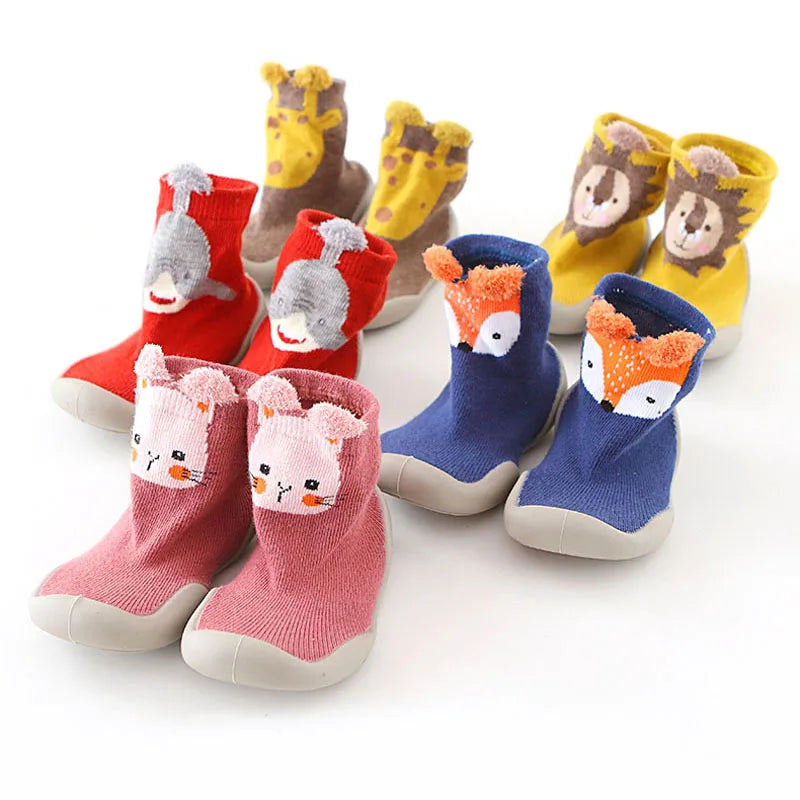 Baby First Walkers Knit Booties