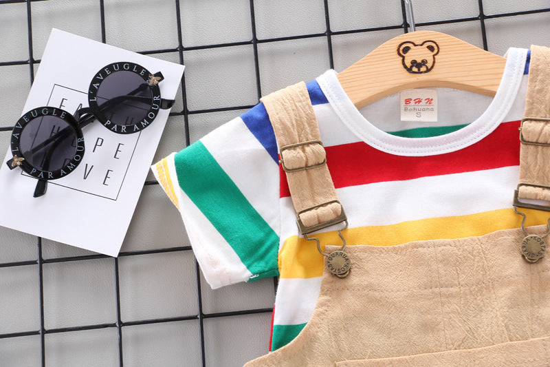Rainbow Bib Pants