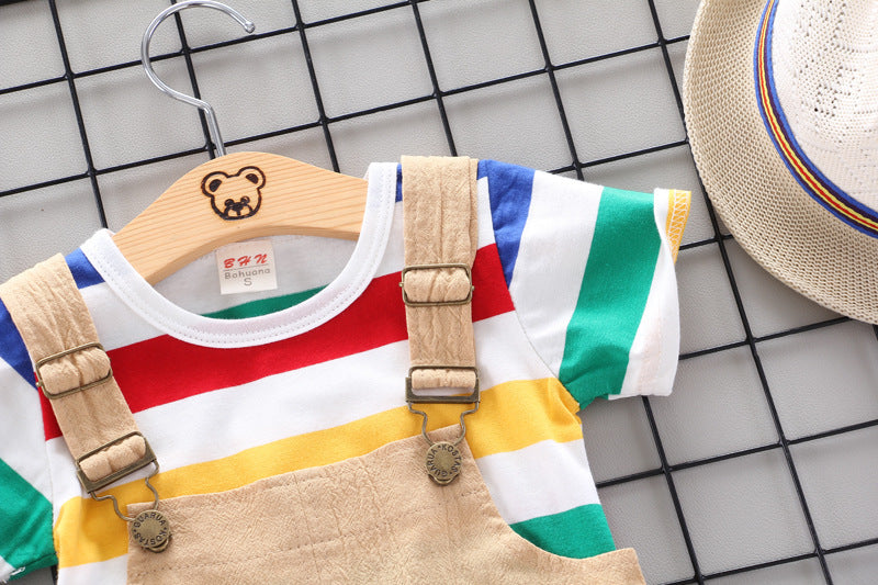 Rainbow Bib Pants