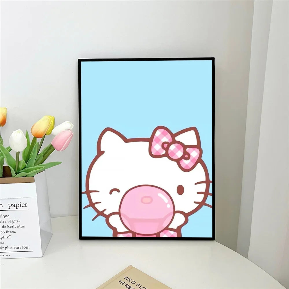 1pc K-Kawaii Kitty Cartoon poster