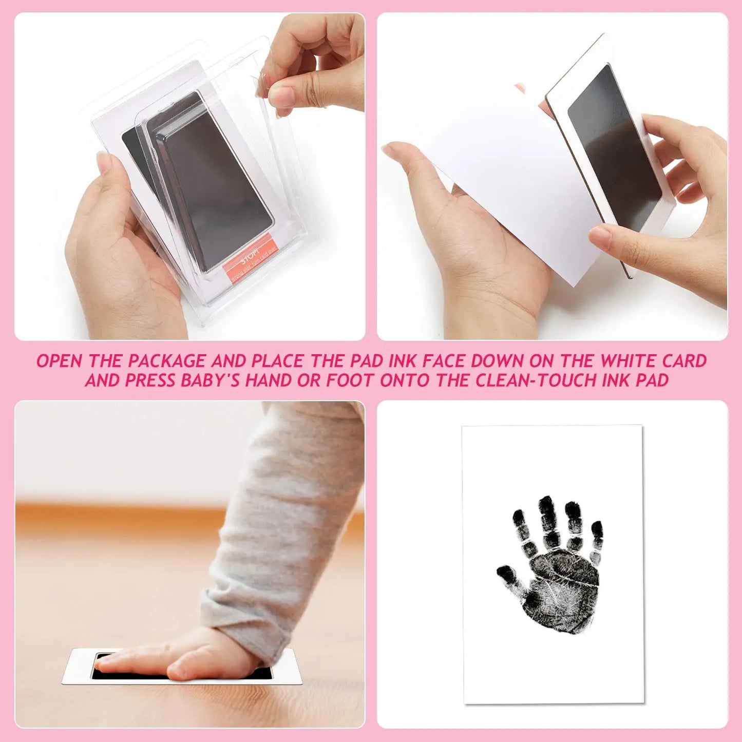Newborn Baby Footprints Pads