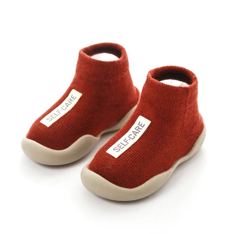Baby First Walkers Knit Booties