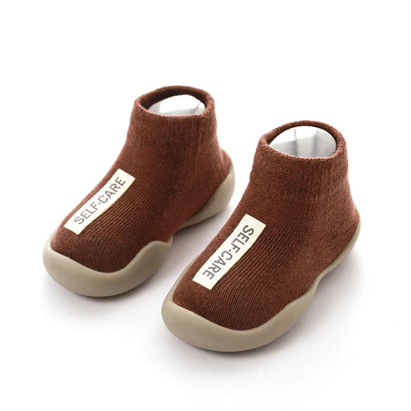 Baby First Walkers Knit Booties