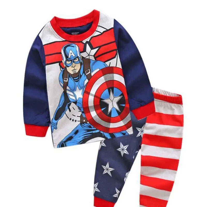 "Marvel Iron Man Kids Cartoon Pajamas