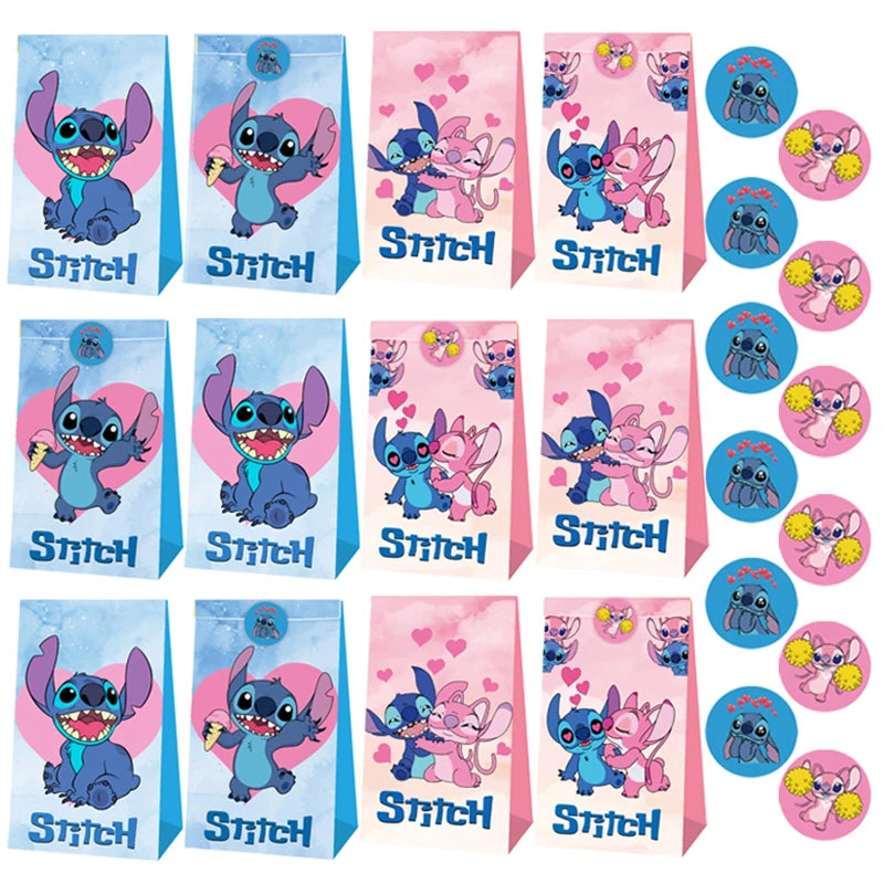 Disney Blue Stitch Birthday Party Supplies