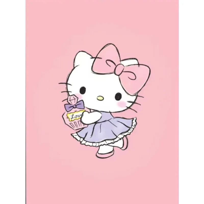 K-Kawaii Kitty Cartoon Poster