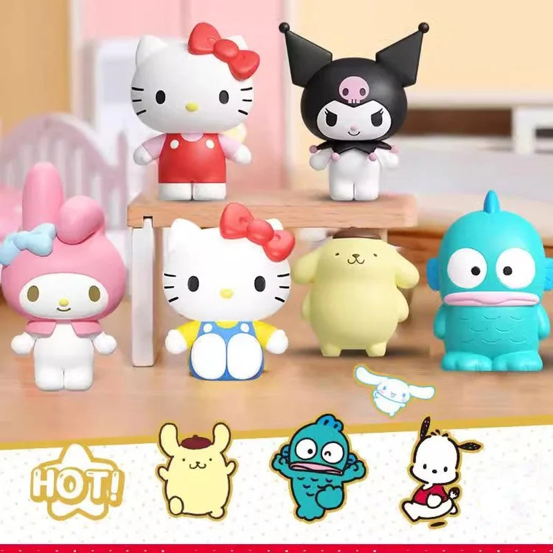 New Sanrio Family Rice Grain Dolls