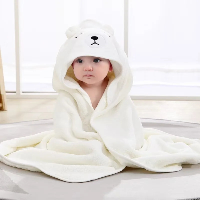 Toddler Bathrobe Infant Bath Towel
