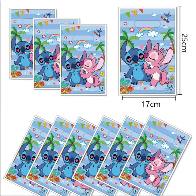 Disney Blue Stitch Birthday Party Supplies