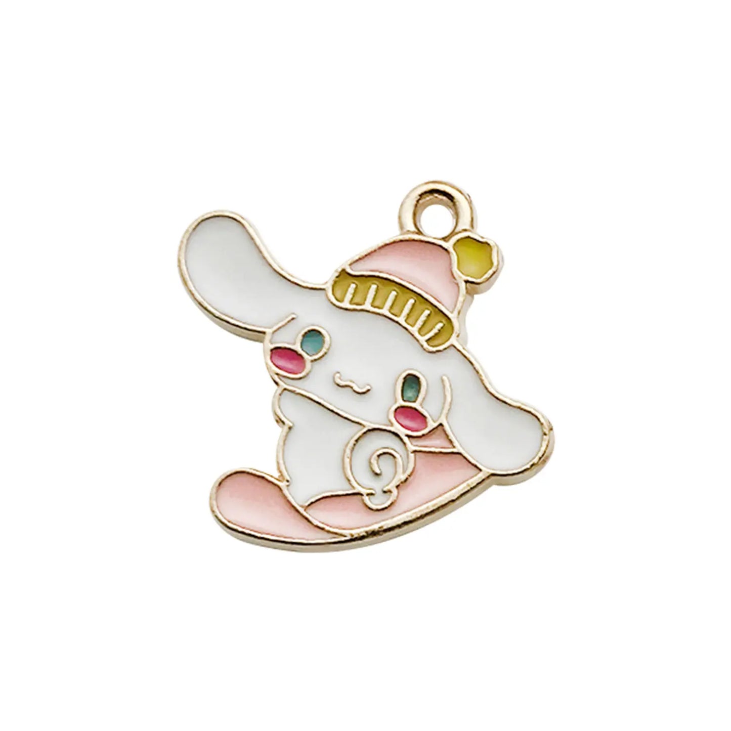 5/16pcs Cute Enamel Charms Set - DIY Your Own Hello Kitty Jewelry (Necklace/Bracelet/Earring Accessories)
