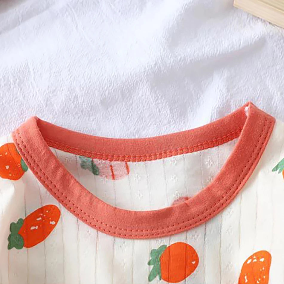 Cotton Long Sleeve and Pants Pajamas Set