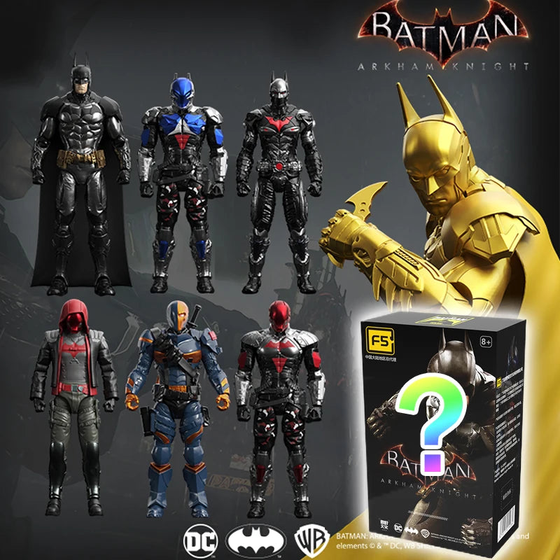 7 Style F5 Batman Arkham Knight Assembled Model Blind Box