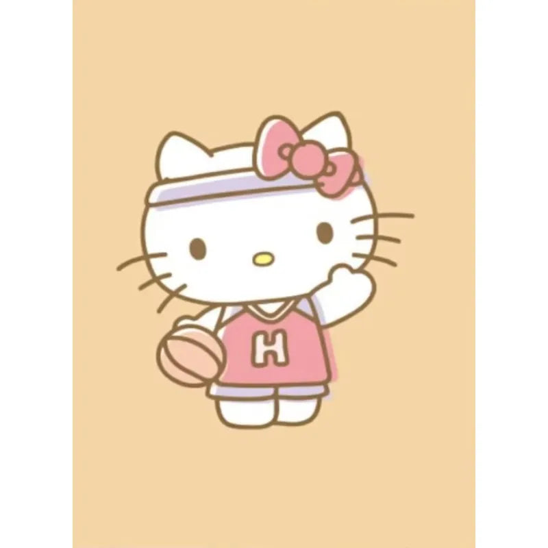 K-Kawaii Kitty Cartoon Poster