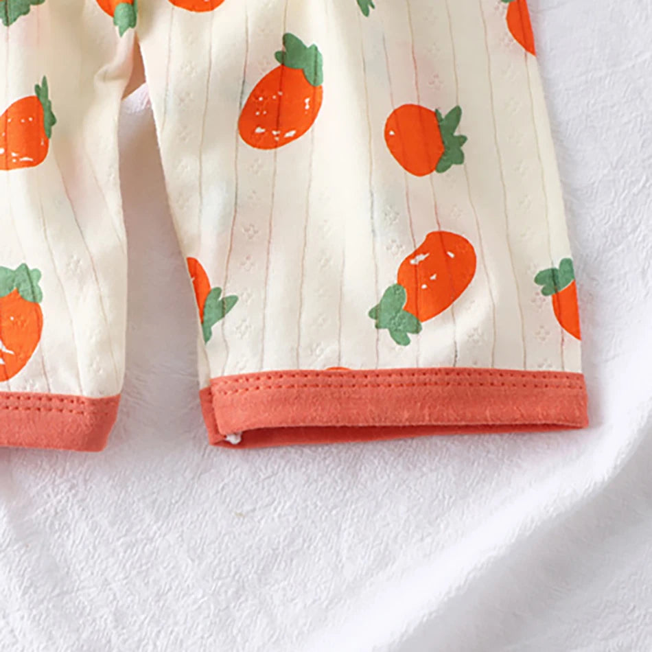Cotton Long Sleeve and Pants Pajamas Set