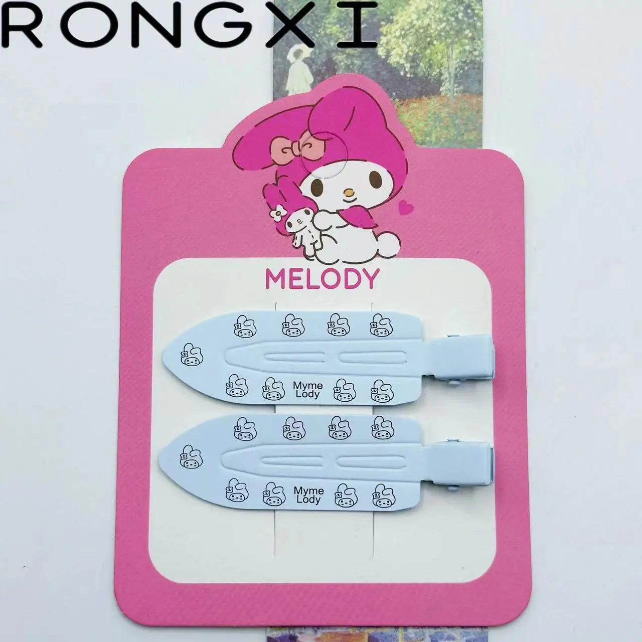 2pcs Hello Kitty Seamless Hairpin