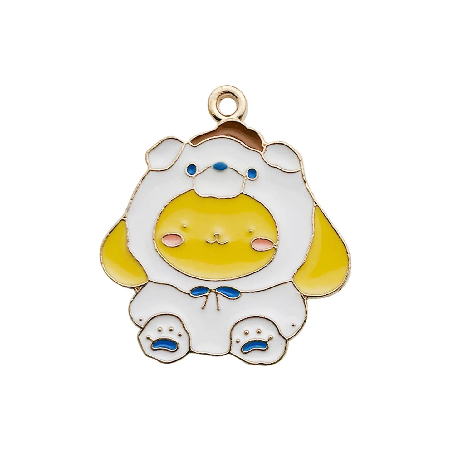 5/16pcs Cute Enamel Charms Set - DIY Your Own Hello Kitty Jewelry (Necklace/Bracelet/Earring Accessories)