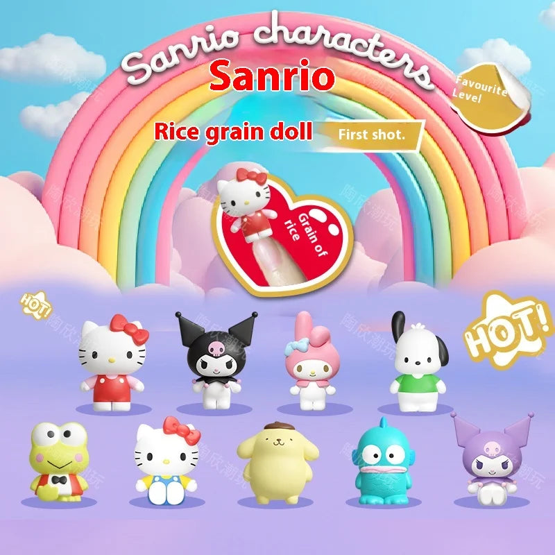 New Sanrio Family Rice Grain Dolls
