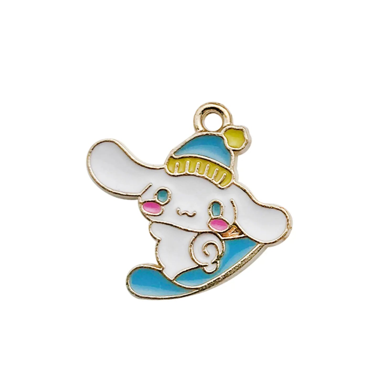 5/16pcs Cute Enamel Charms Set - DIY Your Own Hello Kitty Jewelry (Necklace/Bracelet/Earring Accessories)