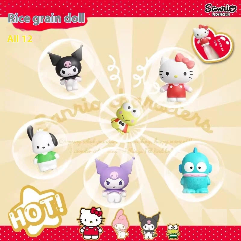 New Sanrio Family Rice Grain Dolls