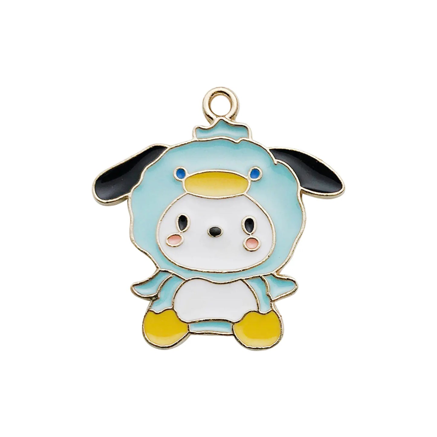 5/16pcs Cute Enamel Charms Set - DIY Your Own Hello Kitty Jewelry (Necklace/Bracelet/Earring Accessories)