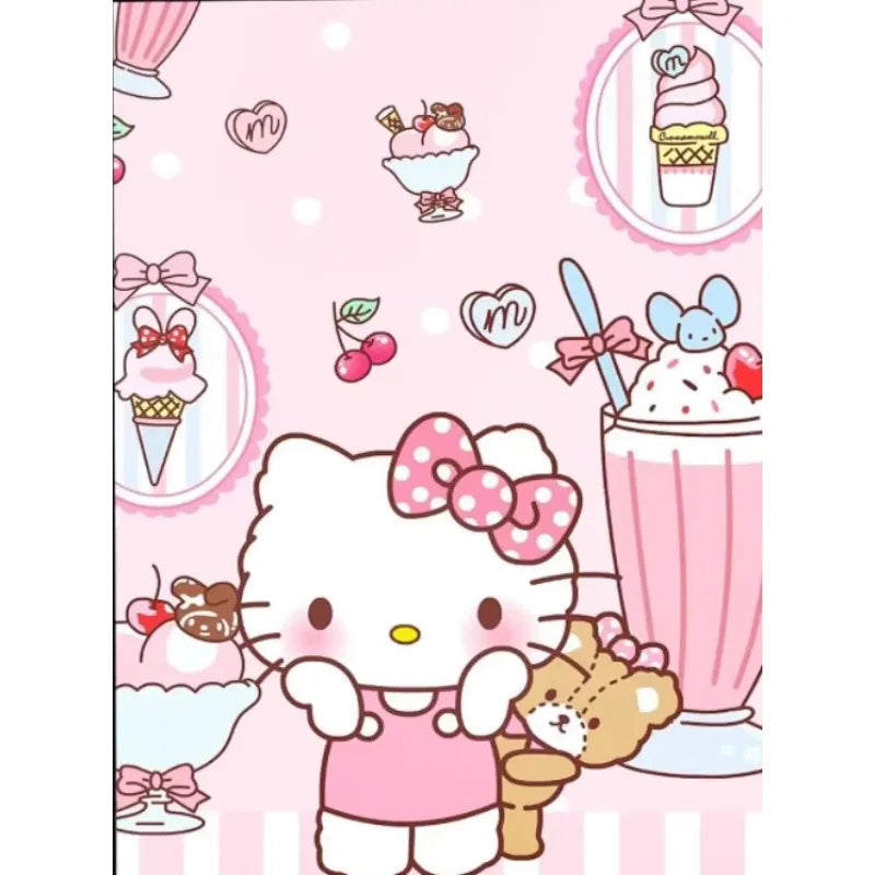 K-Kawaii Kitty Cartoon Poster