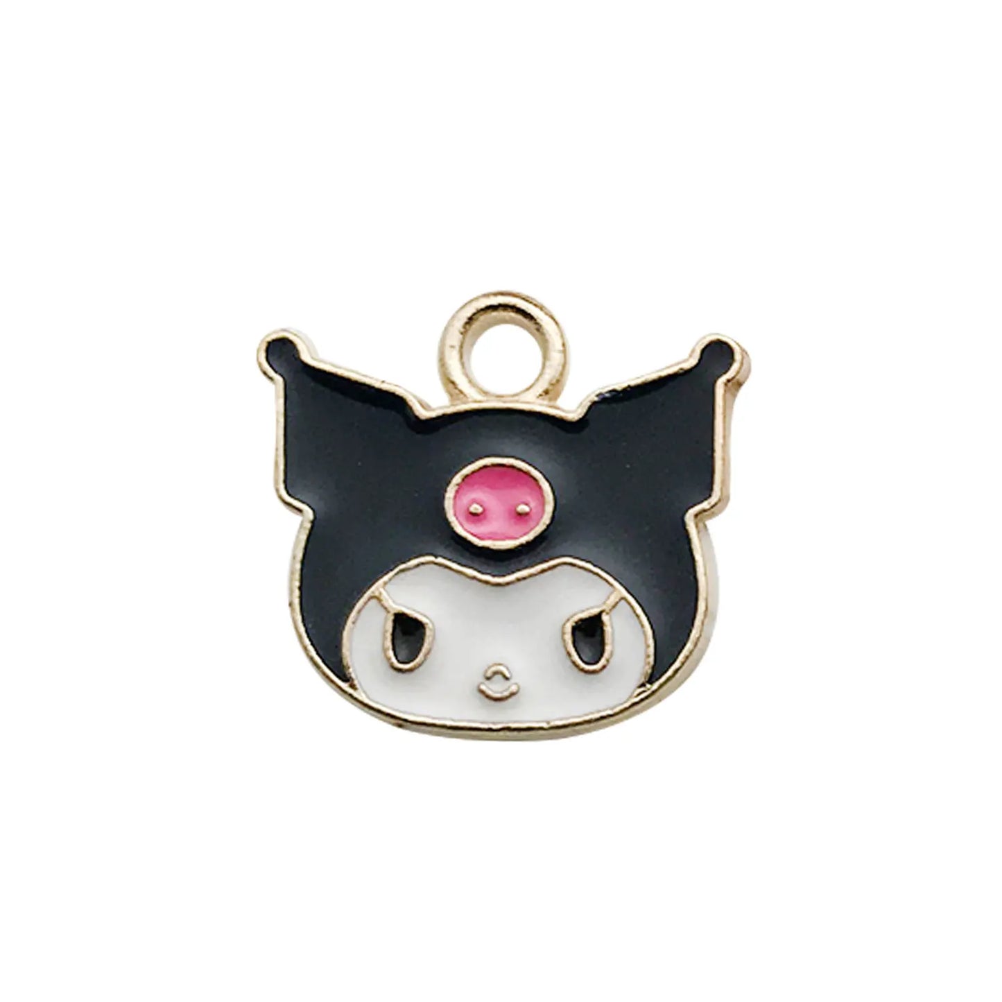 5/16pcs Cute Enamel Charms Set - DIY Your Own Hello Kitty Jewelry (Necklace/Bracelet/Earring Accessories)