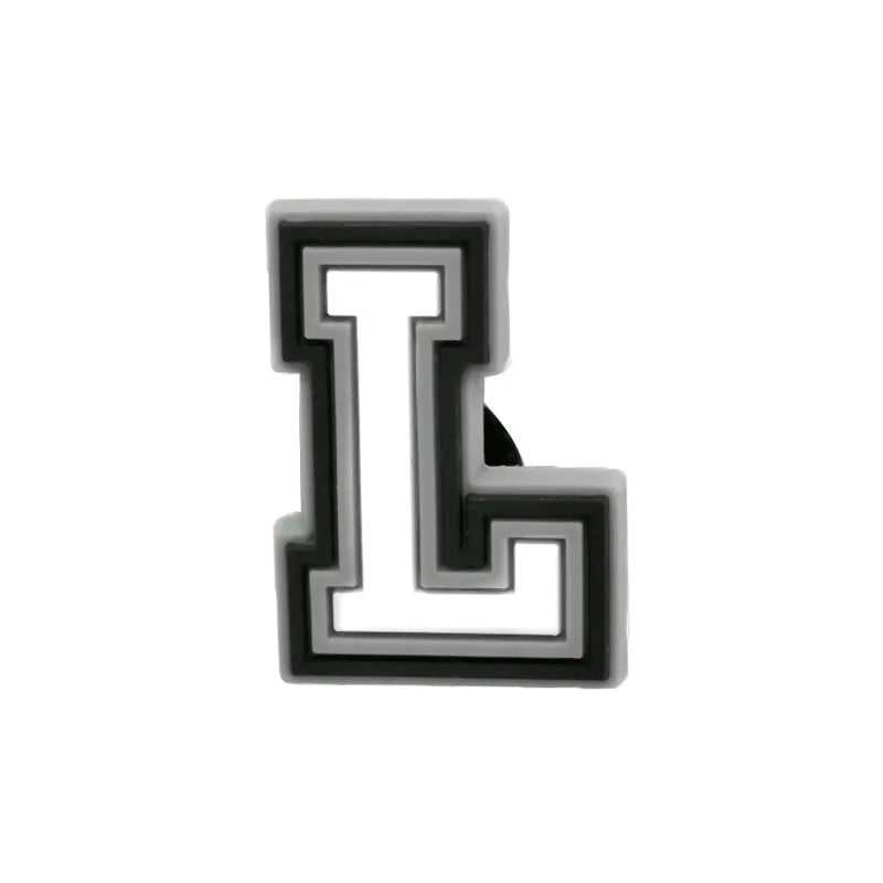 Letter Shoe Charms