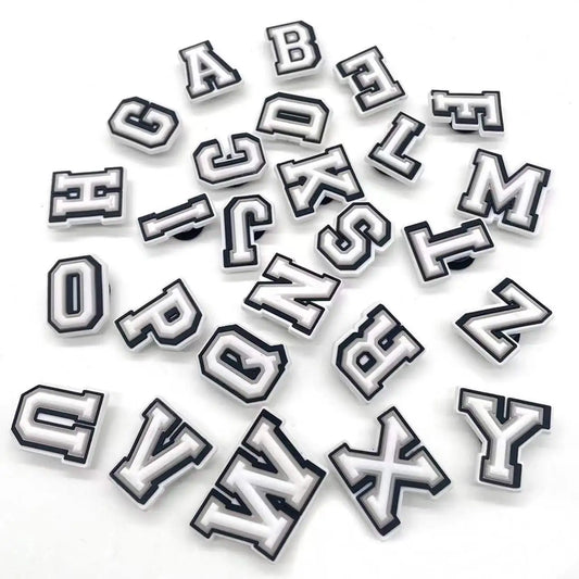 Letter Shoe Charms