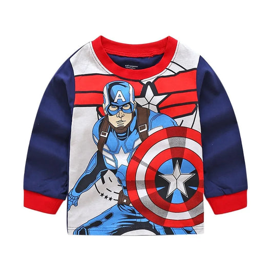 "Marvel Iron Man Kids Cartoon Pajamas